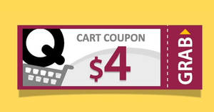 Featured image for (EXPIRED) Qoo10 is giving away free $4 cart coupons for one-day only on 19 Nov 2018