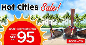 Featured image for (EXPIRED) Air Asia Go: Grab a 3D2N vacation fr $95/pax (Hotel + Flights + Taxes)! Ends 22 Jul 2018