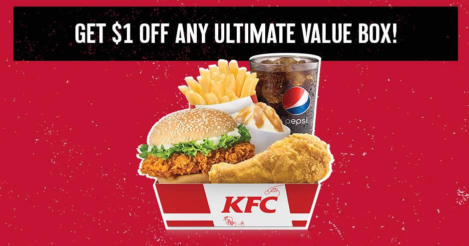 Kfc Gift Box Super Jimat Box Dinein Promotions KFC