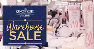 Featured image for (EXPIRED) King Koil’s up to 90% off annual warehouse sale returns from 31 Aug – 3 Sep 2018