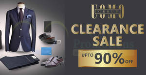 Featured image for (EXPIRED) Uomo Group up to 90% off clearance sale from 9 – 12 Aug 2018