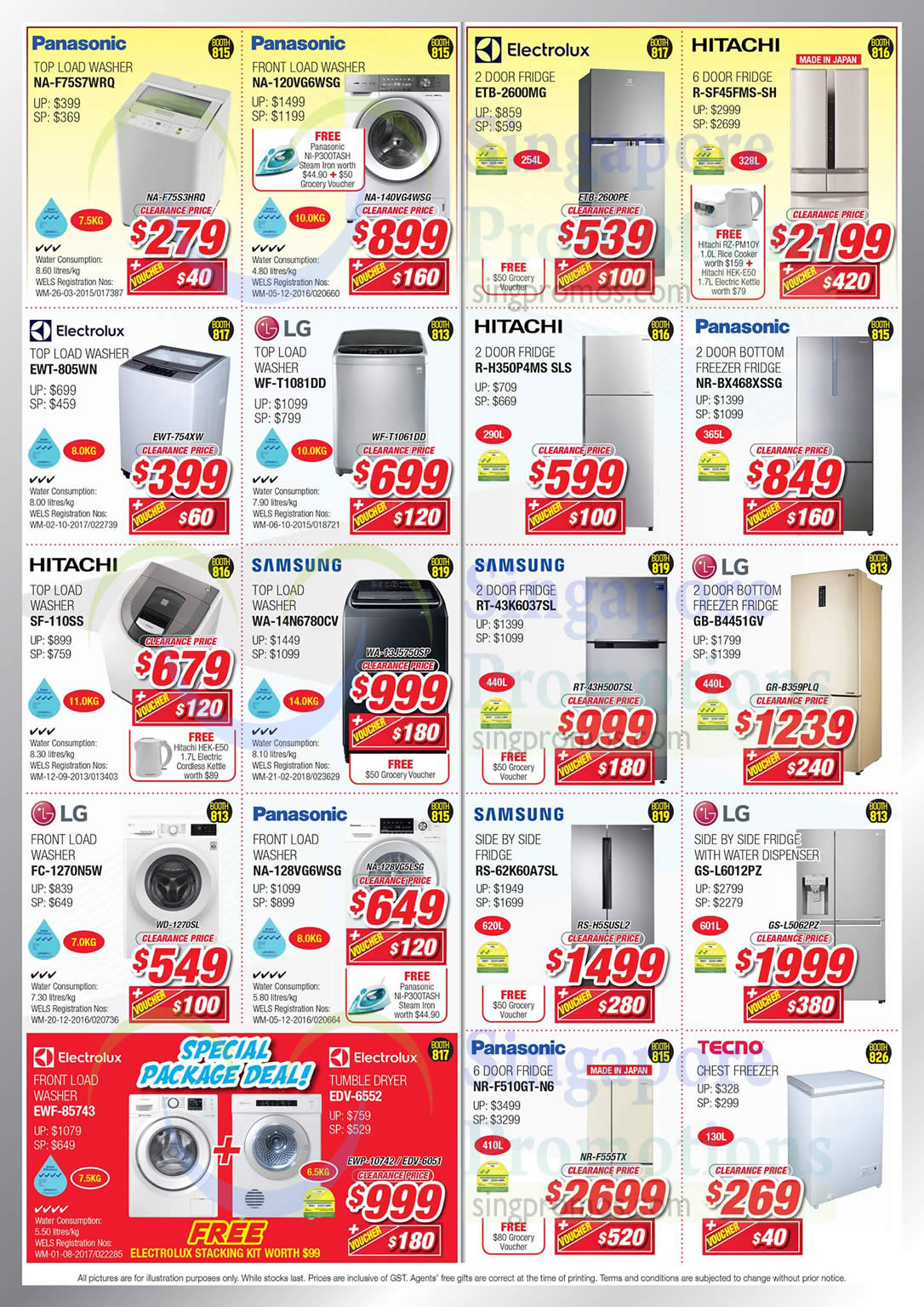 hifi corp specials fridges