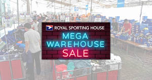 Featured image for (EXPIRED) Royal Sporting House up to 80% off warehouse sale from 28 Nov – 2 Dec 2018