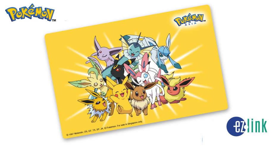 Featured image for EZ-Link releases new Eevee & Pikachu ez-link card at Buzz outlets from 30 Oct 2018