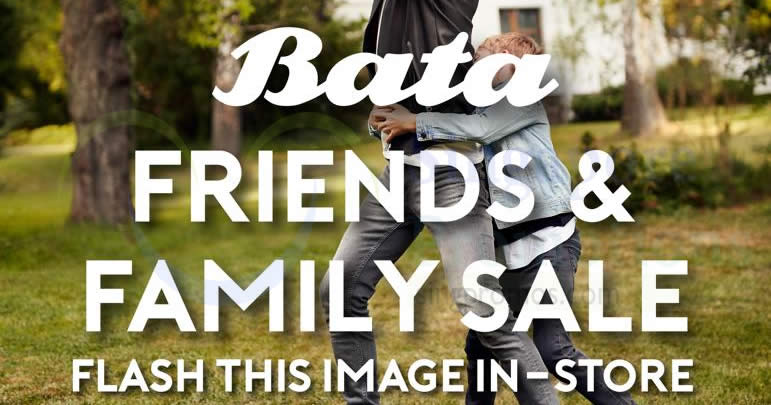 Featured image for Bata 30% off friends & family sale from 30 Nov - 2 Dec 2018