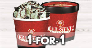 Featured image for Cold Stone Creamery is offering 1-for-1 Signature Creation Pints (Mine size) at all outlets till 31 Dec 2018