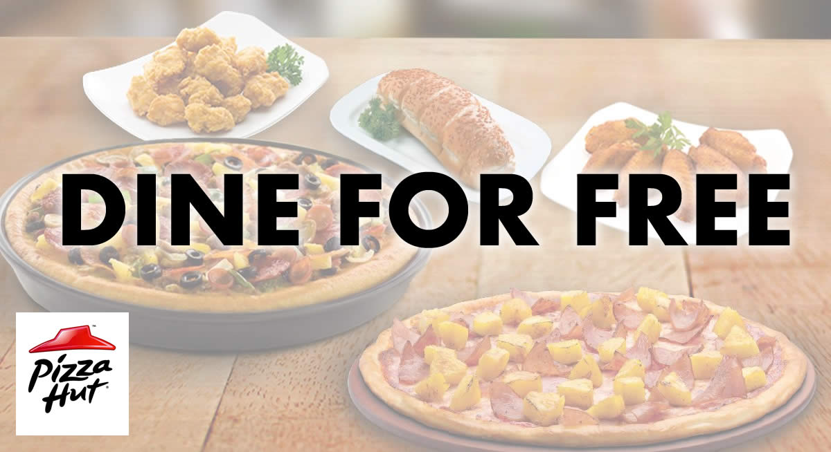 Featured image for First 11 groups at Pizza Hut outlets get to dine for free on 11 Nov 2018! Here's how