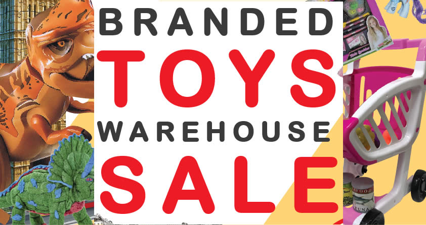 the warehouse toy sale