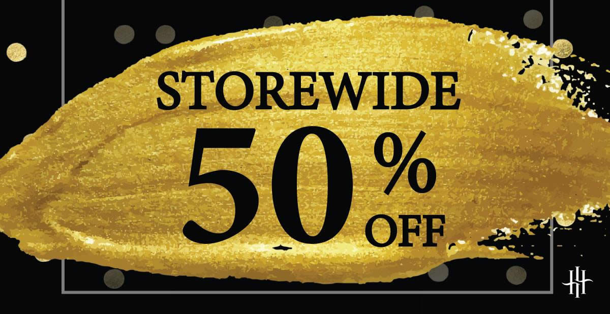 Featured image for Lee Hwa Jewellery's Black Friday promo: 50% off storewide at all outlets from 23 - 26 November 2018