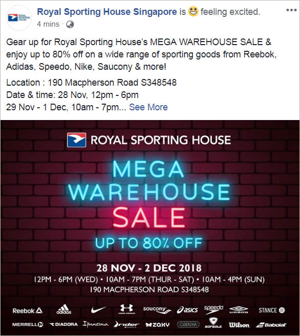 Asics warehouse hot sale sale 2018