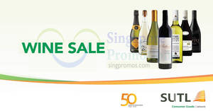 Featured image for (EXPIRED) SUTL up to 70% off wines sale from 3 – 4 Nov 2018