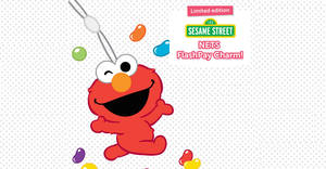 Featured image for (Sold out!) Elmo NETS FlashPay Charm now available at Raffles Place and Somerset TransitLink Ticket Offices from 26 December 2018