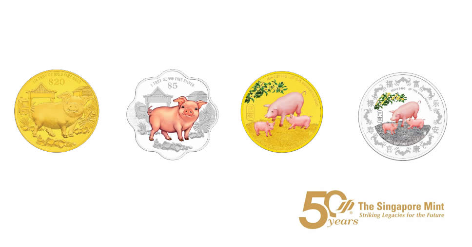 Featured image for The Singapore Mint's Year of the Boar Lunar Fair from 1 - 13 Jan 2019