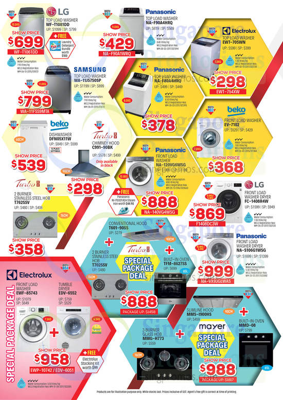 Appliances, LG, Panasonic, Washer, Turbo