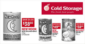 Featured image for Cold Storage: New Moon / Skylight abalone & other CNY offers valid till 17 Jan 2019