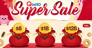 Featured image for (EXPIRED) Qoo10 2019 Chinese New Year Super Sale – grab $8, $18 & $128 cart coupons! Valid till 27 Jan 2019