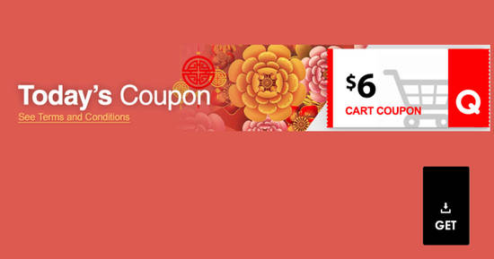 Qoo10: Grab free $6 cart coupons (usable with min spend $40) valid till 30 August 2019 - 1