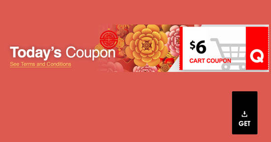 Qoo10: Grab free $6 cart coupons valid till 5 Feb 2019 - 1