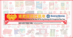 Featured image for (EXPIRED) Sheng Siong ONE-day deals on 30 Jan: Van Houten Chocolates, Happy Family Abalone, CP Shrimp Wonton & more!