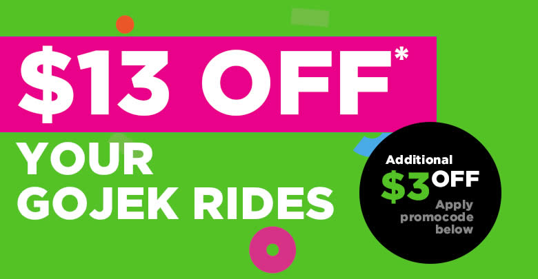 Gojek cheap $3 off