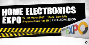 Featured image for (EXPIRED) Home Electronics Expo by Megatex from 22 – 24 March 2019