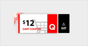 Featured image for (EXPIRED) Qoo10: Grab free $12 cart coupons (usable with min spend $80) till 2 August 2019