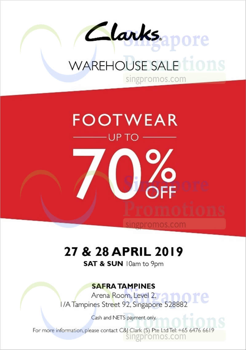 clarks warehouse sale