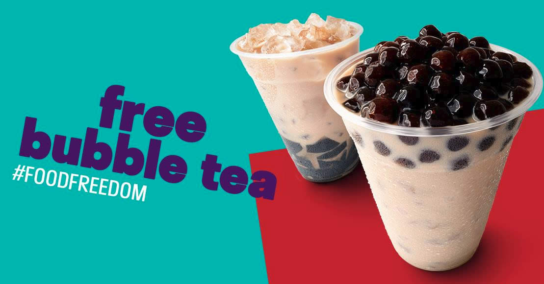 Free Gong Cha Bubble Tea giveaway at One Raffles Place on 30 April