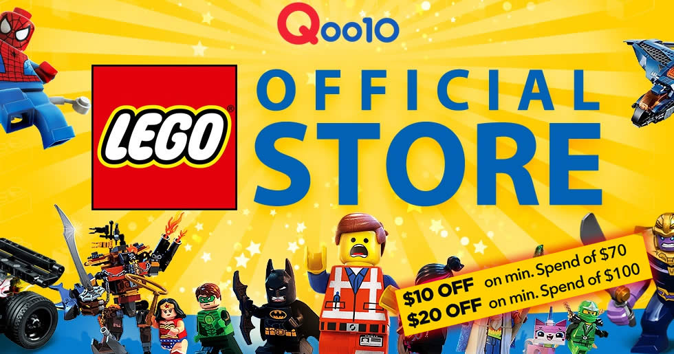 LEGO s online store has officially launched on Qoo10 check out