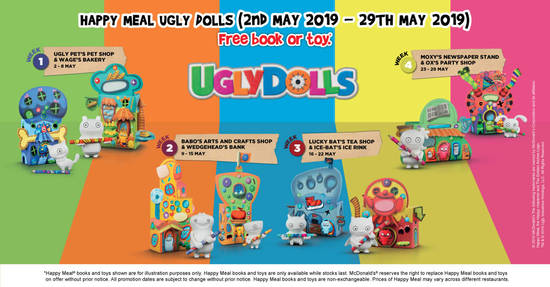 mcdo ugly dolls