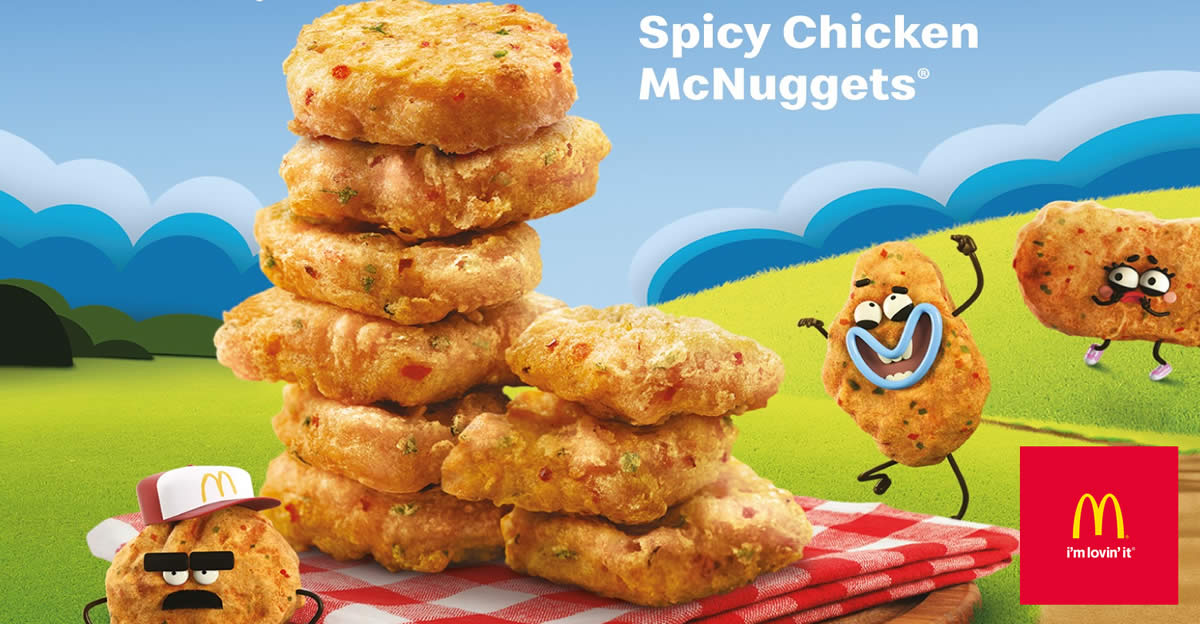 McDonald’s Spicy Chicken McNuggets are returning from Thursday, 30 May