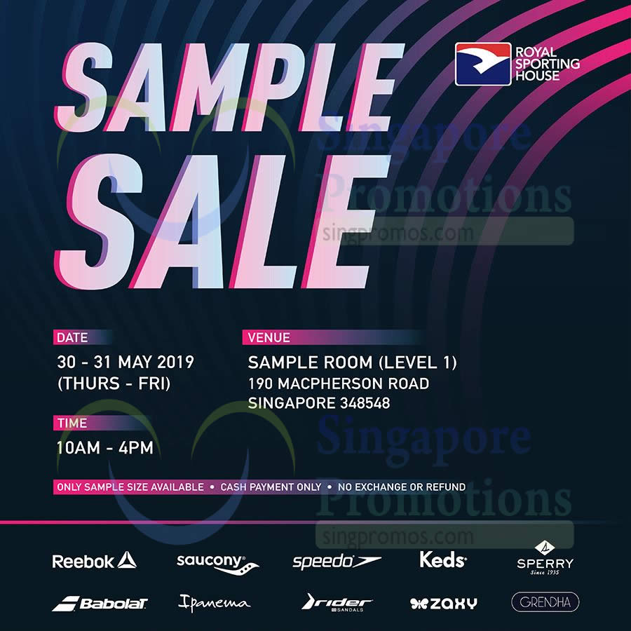 Royal Sporting House Reebok Speedo Keds and more sample sale