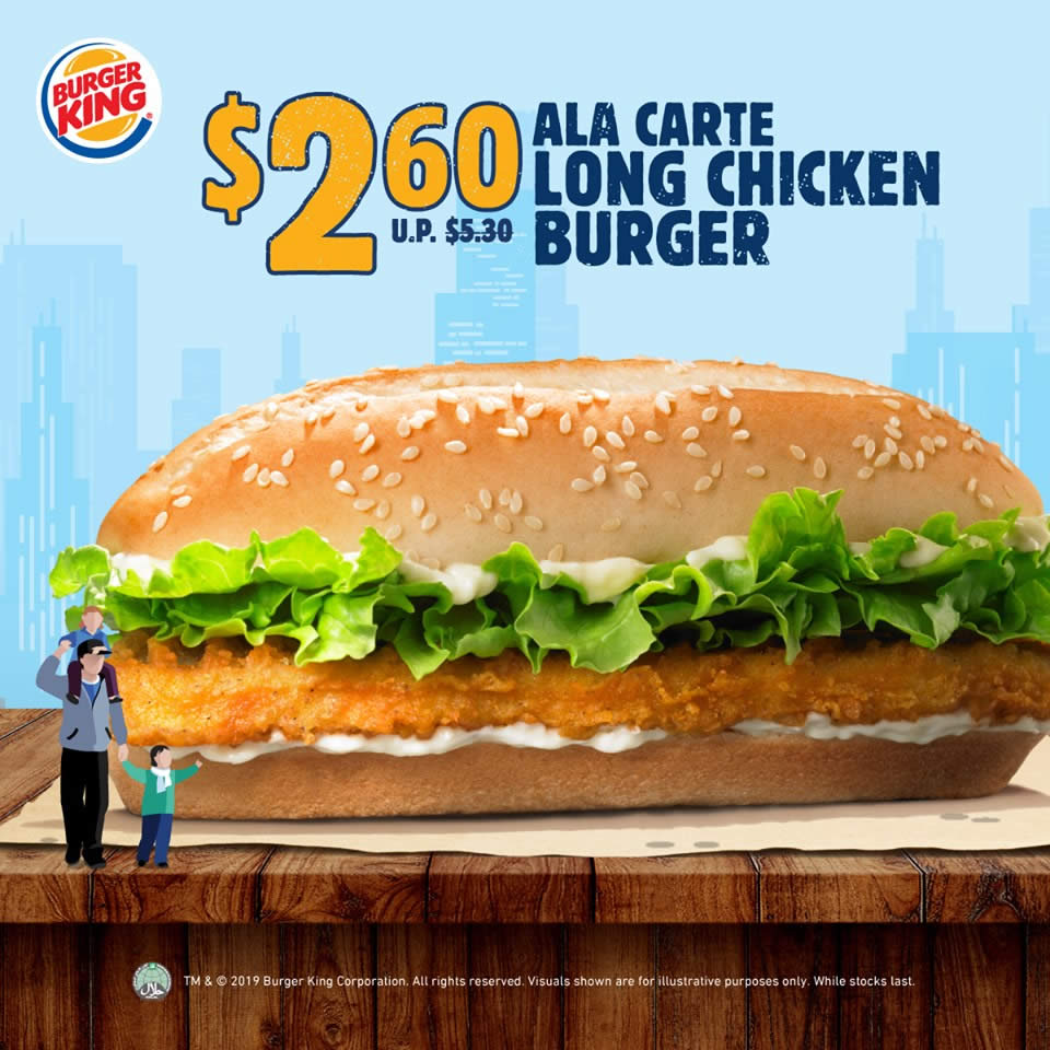 BURGER KING® Long Chicken