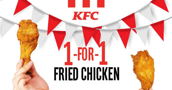 KFC celebrates National Fried Chicken Day with 1-for-1 chicken on 6 July 2019 - 1