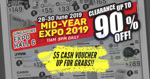 Featured image for (EXPIRED) Mid-year Electronics Expo Sale is here, with wide range of electronics items are going at up to 90% off from 28 – 30 June 2019