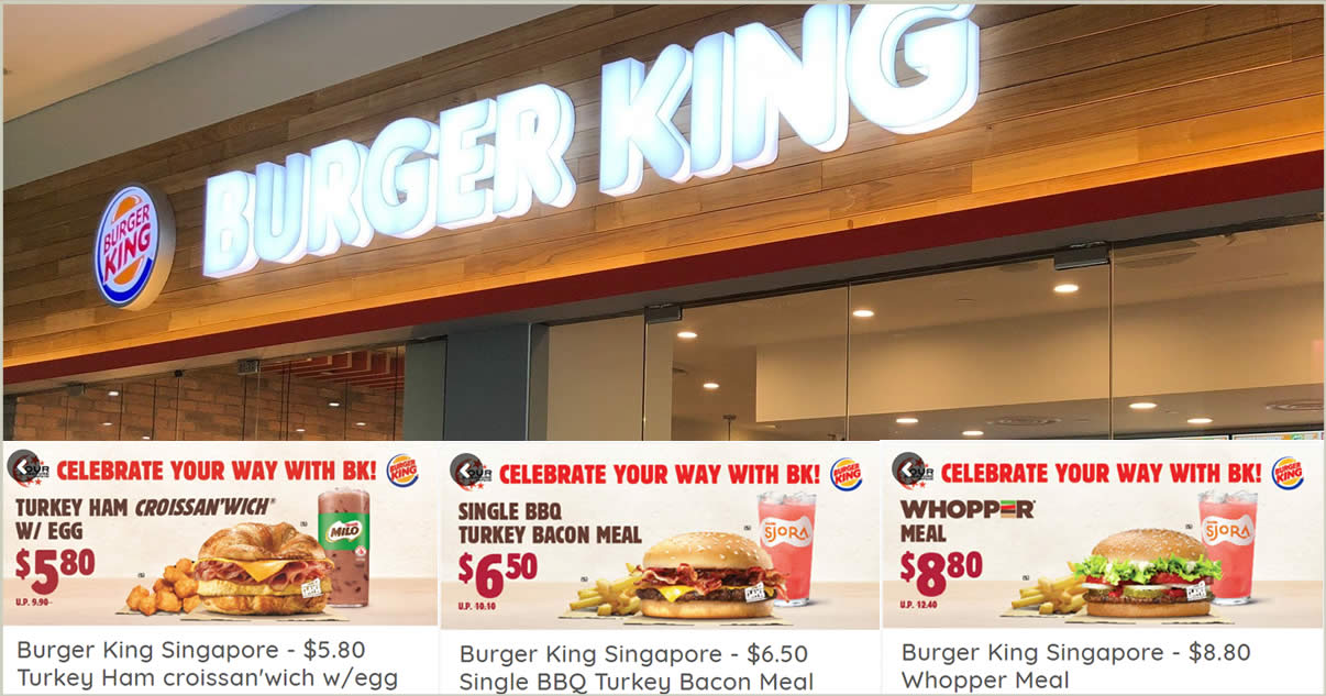 Featured image for Save at Burger King with these special National Day Parade (NDP) coupon deals valid till 31 Aug 2019
