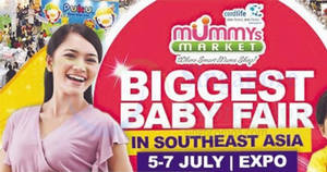 Featured image for (EXPIRED) Mummys Market Baby Fair at Singapore Expo from 5 to 7 July 2019