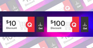 Featured image for (EXPIRED) Qoo10: Grab free $10 and $100 cart coupons on 10 July 2019