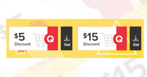 Featured image for (EXPIRED) Qoo10: Grab free $5 and $15 cart coupons from 13 – 14 July 2019