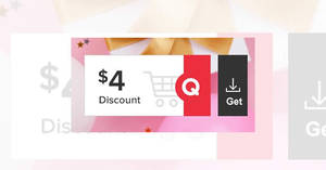 Featured image for (EXPIRED) Qoo10: Grab free $4 cart coupons (usable with min spend $25) valid till 3 July 2019