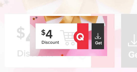 Qoo10: Grab free $4 cart coupons (usable with min spend $25) valid till 3 July 2019 - 1