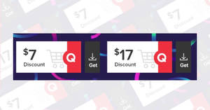 Featured image for (EXPIRED) Qoo10: Grab free $7 and $17 cart coupons from 6 – 7 Jul 2019