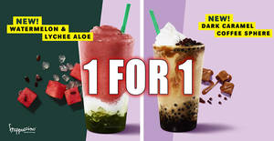 Featured image for (EXPIRED) Starbucks: Enjoy buy-one-get-one-free on selected beverages from 8 – 12 July 2019
