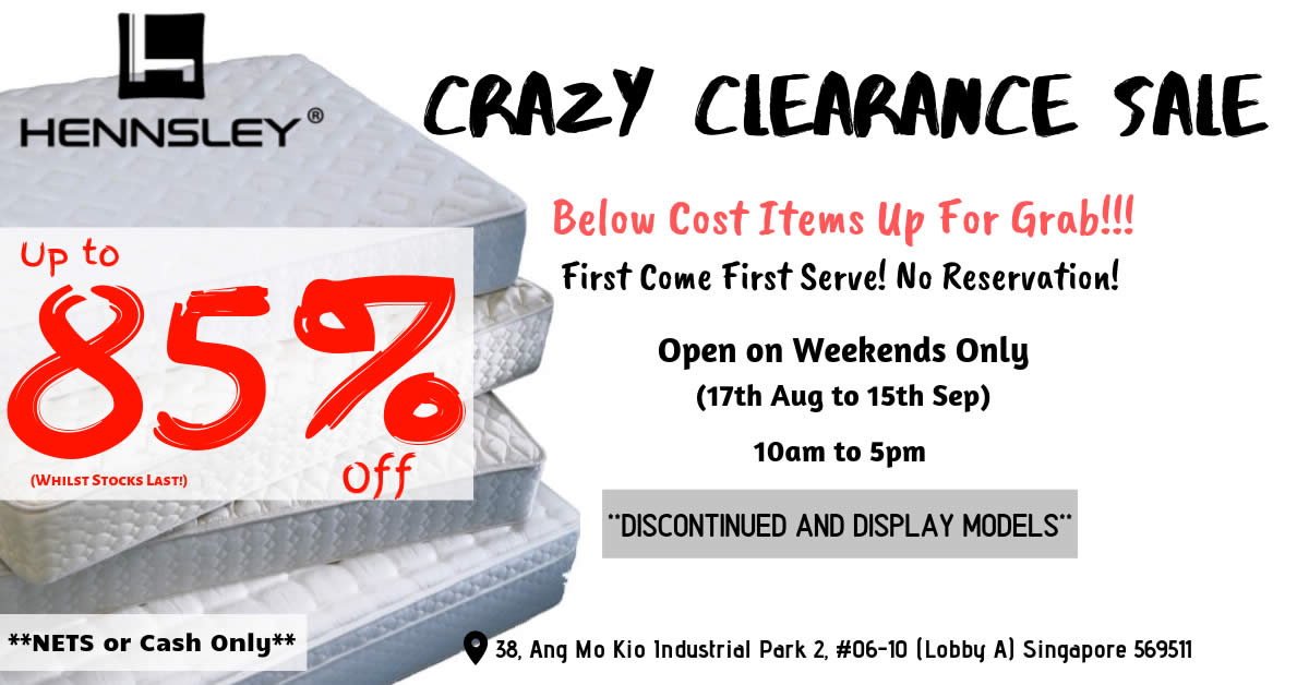 Crazy Clearance Sale