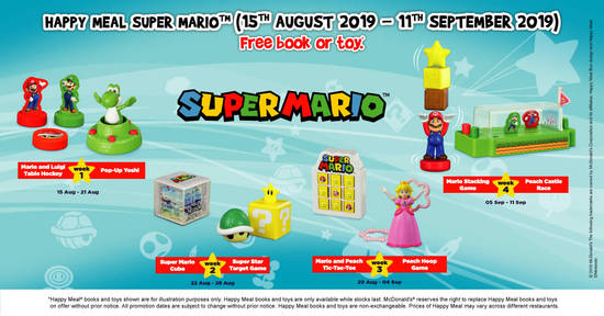 Mcdonalds happy meal sales toys august 2019