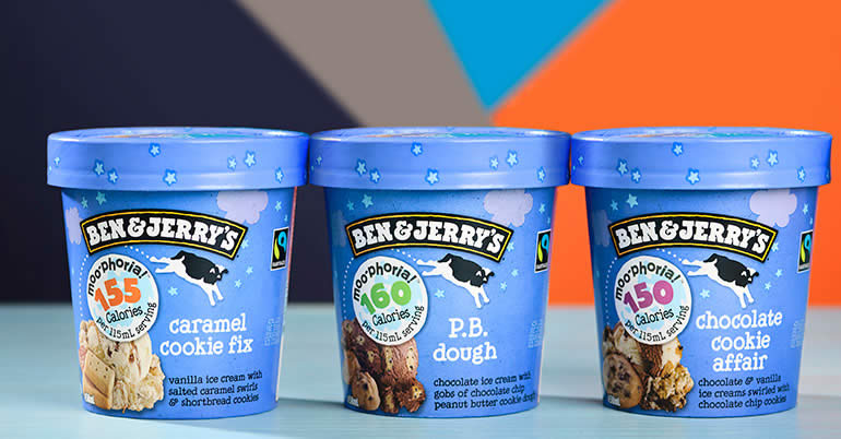 Featured image for Ben & Jerry's Moo-phoria Light Ice Cream are going at 2-for-$20.90 (U.P. $29.80) for 3-days only at Fairprice till 15 Sep 2019