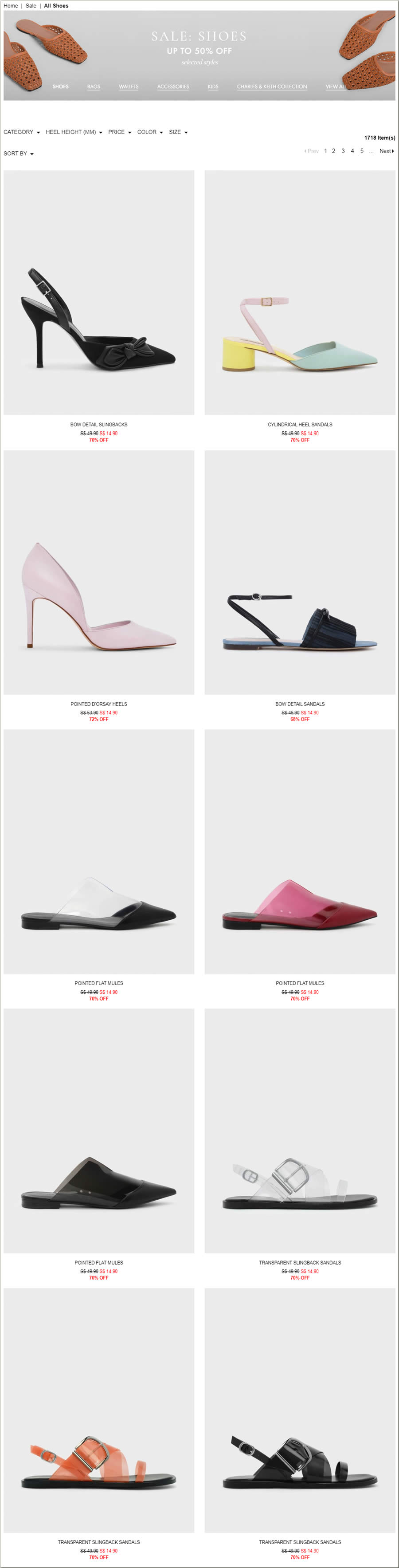 charles & keith shoes