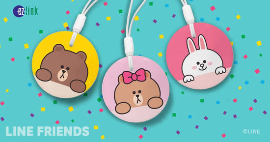 EZ-Link launches new LINE FRIENDS EZ-Charms from 9 Sept 2019 - 1