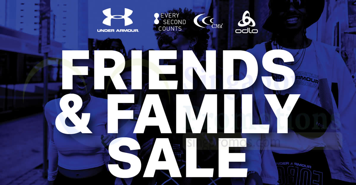 Featured image for Under Armour Friends & Family Sale from 14 - 15th September 2019
