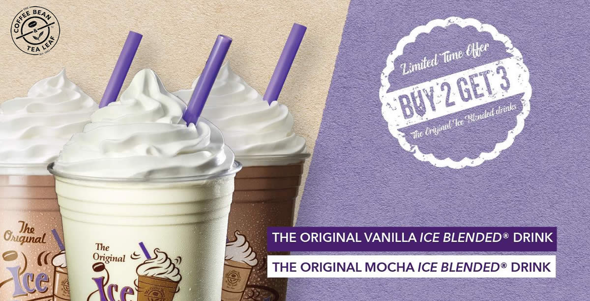 The Coffee Bean & Tea Leaf® - Vanilla Ice Blended® drink - Order